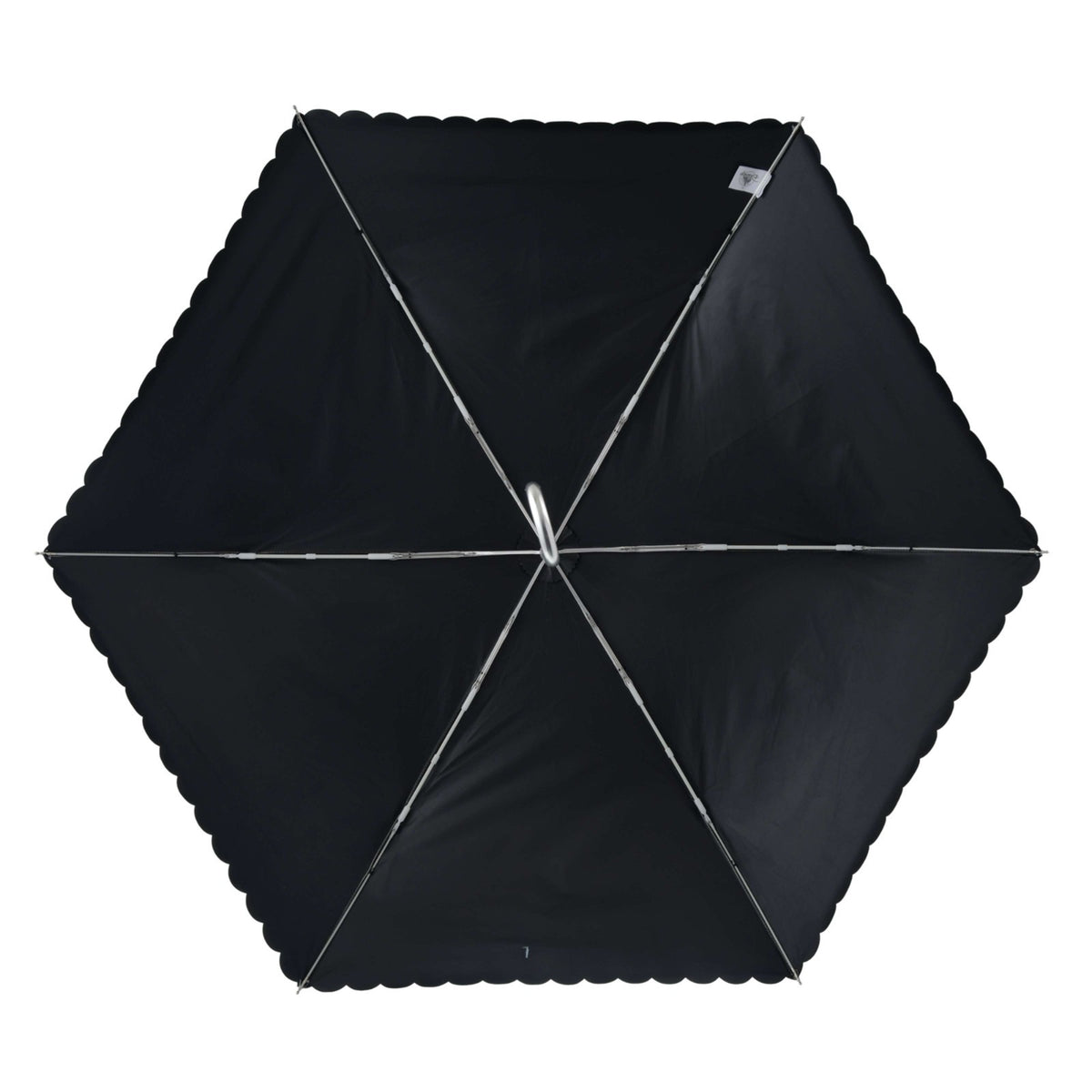 Japan Tokyo Disney Store Cinderella Folding Umbrella Sunny Rainy Carabiner SHINY