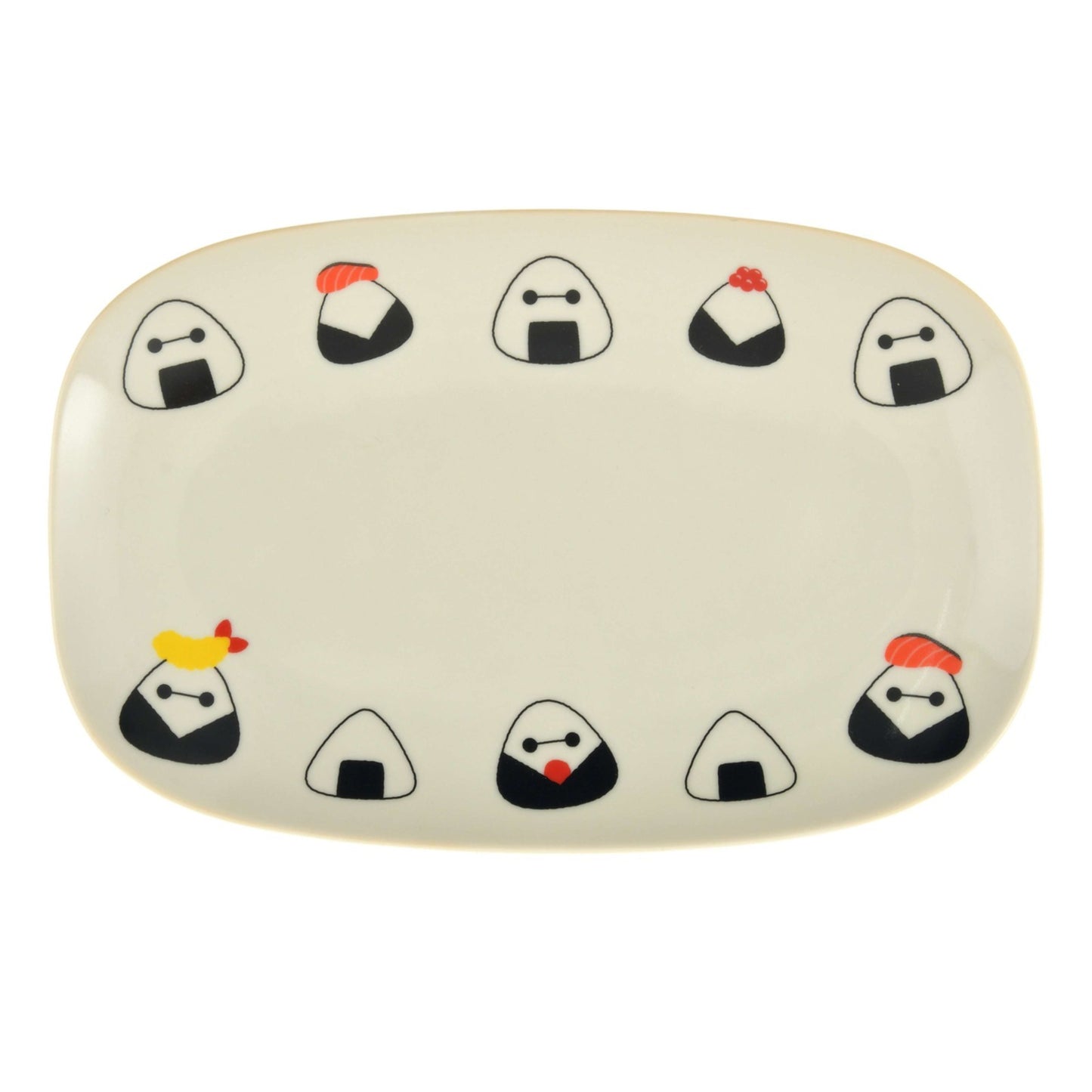 Japan Tokyo Disney Store Baymax Square Rice Ball Plate