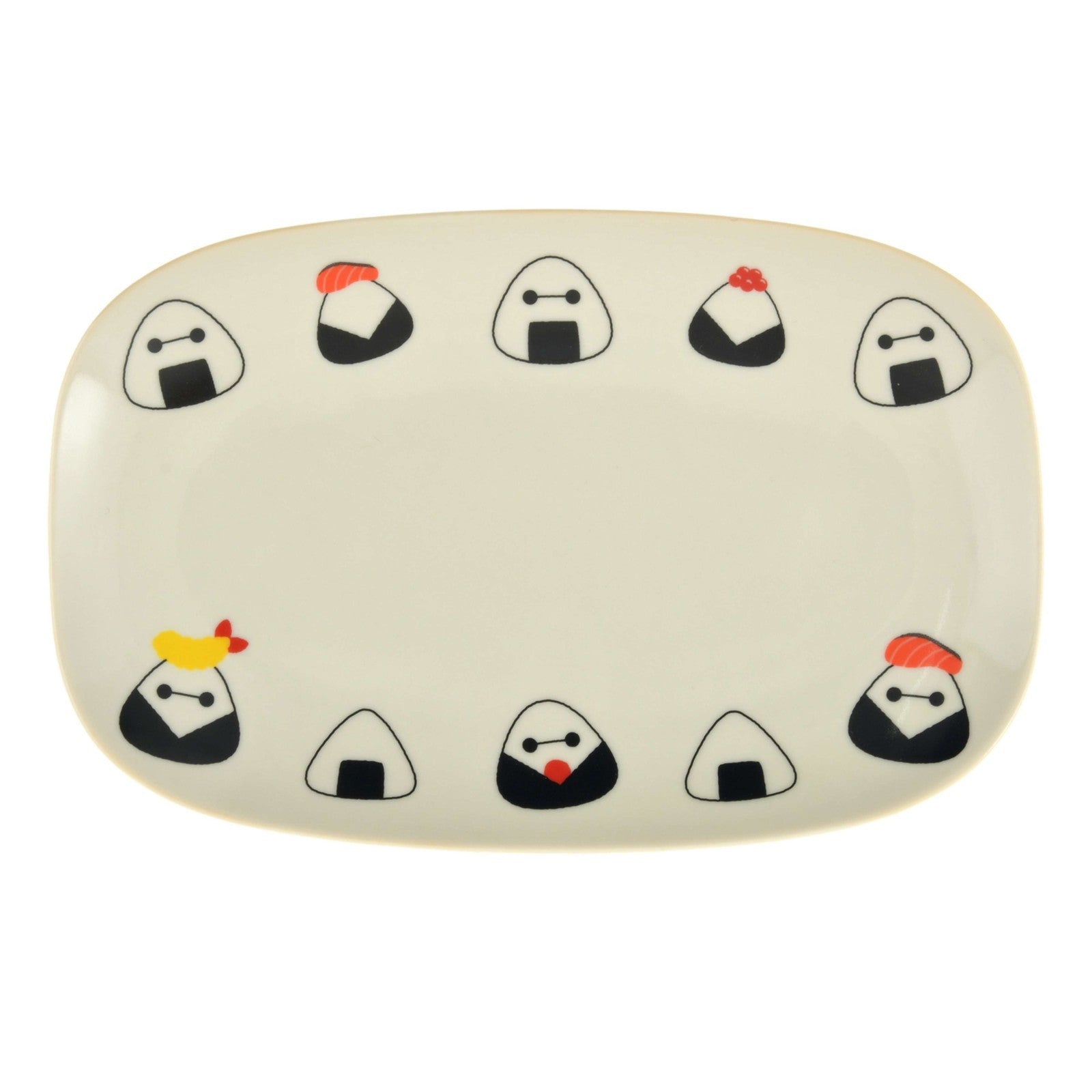 Japan Tokyo Disney Store Baymax Square Rice Ball Plate