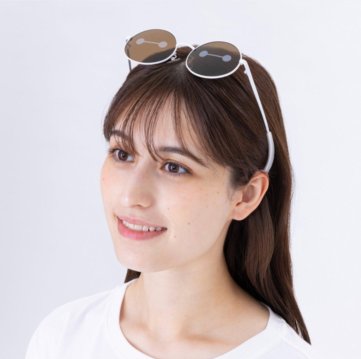 Japan Tokyo Disney Resort Fashion Sunglasses Baymax Summer Brown