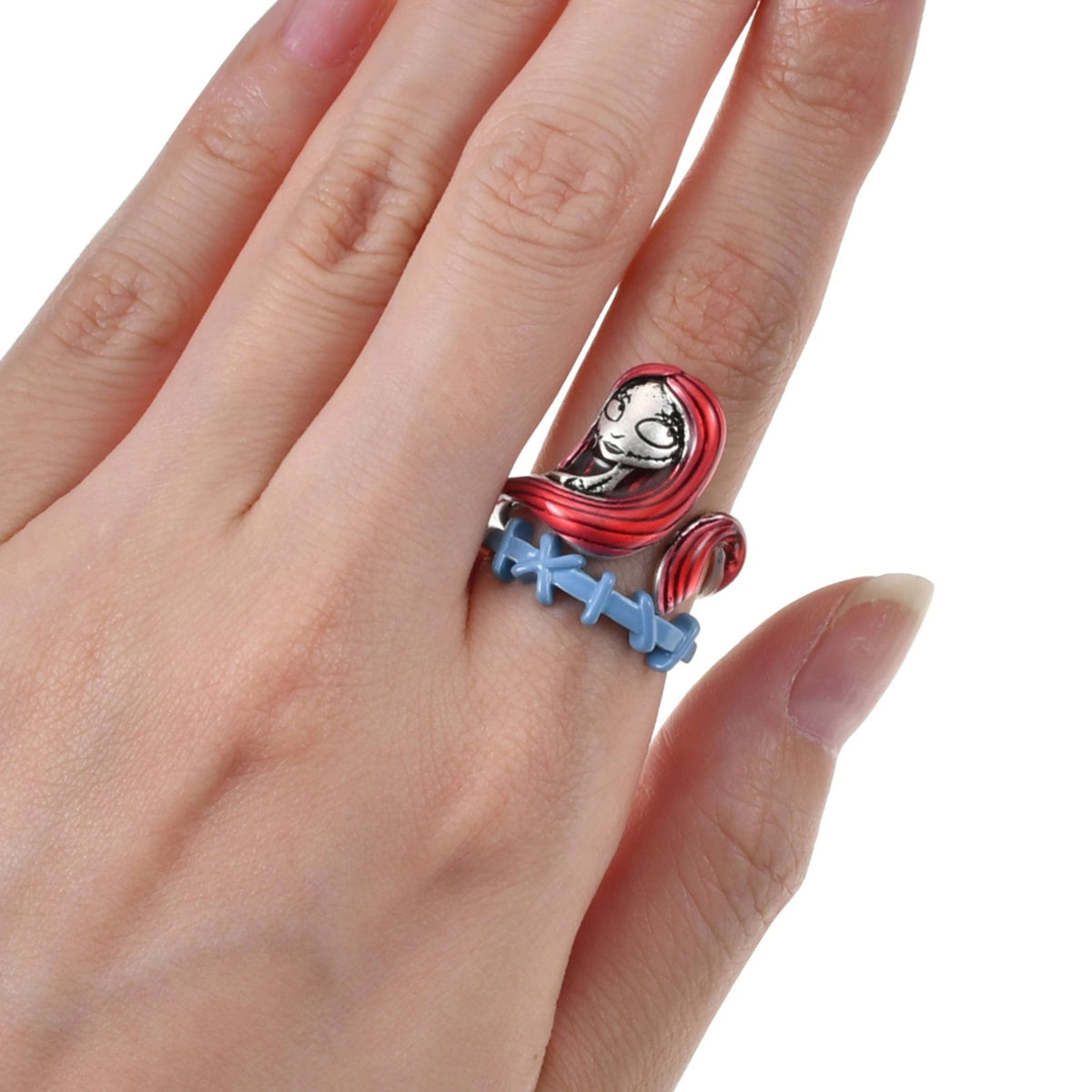 Japan Tokyo Disney Store Sally Ring Set Open-End Nightmare Before Christmas