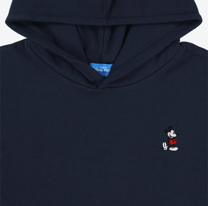 Japan Tokyo Disney Resort Mickey Mouse Hoodie Unisex Navy Limited 2025