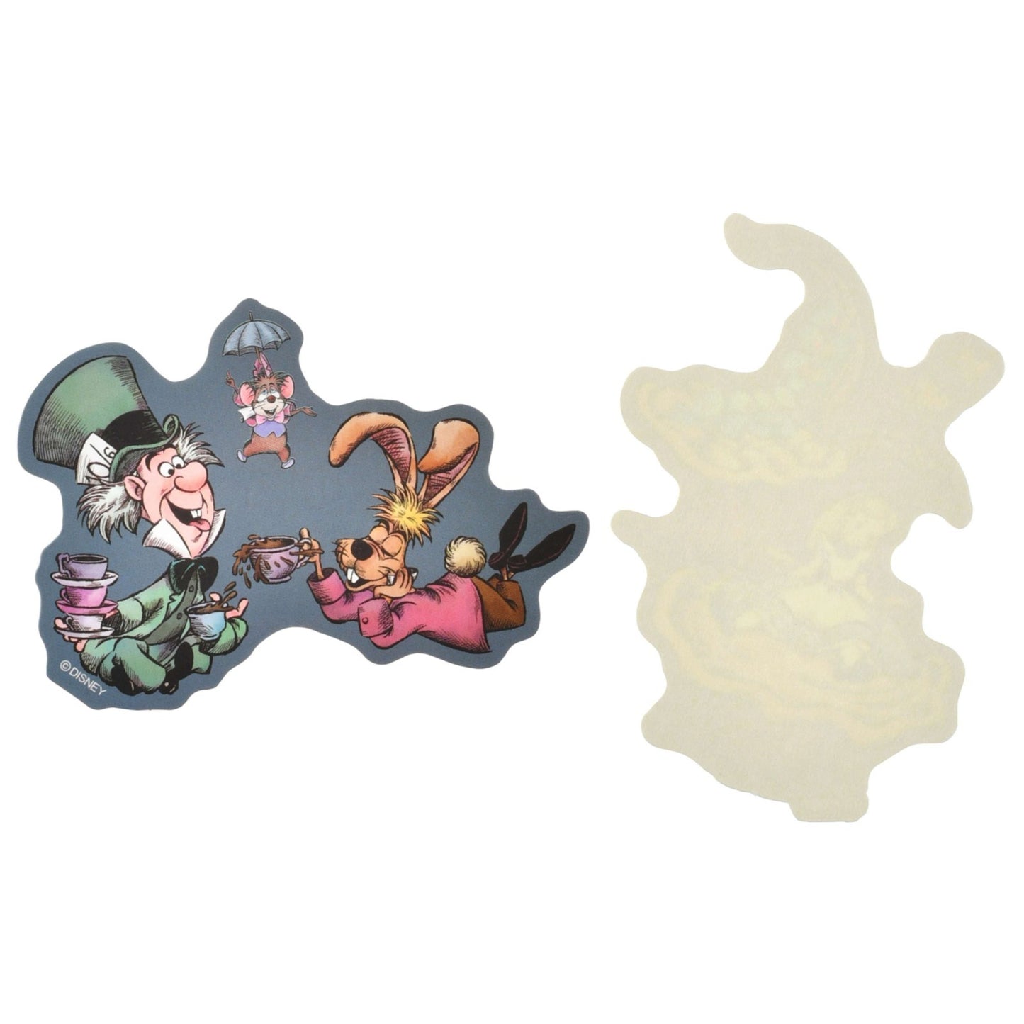 Japan Tokyo Disney Store Alice Stickers & Decals Die-cut Sticker Collection 75TH