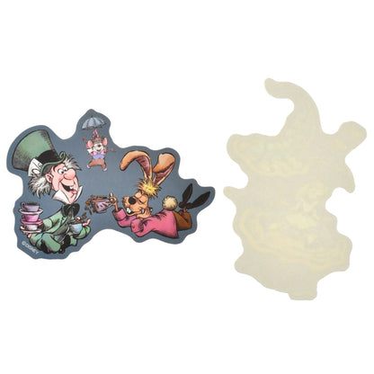 Japan Tokyo Disney Store Alice Stickers & Decals Die-cut Sticker Collection 75TH