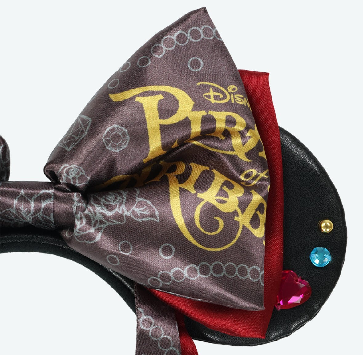 Japan Tokyo Disney Resort Pirates of the Caribbean Minnie Ears Headband Ribbon