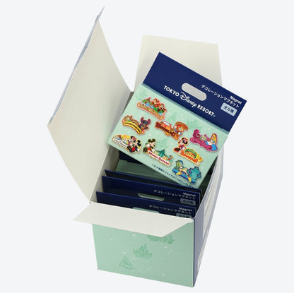 Japan Tokyo Disney Resort Land Theme Port Magnet Complete Box