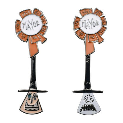 Japan Tokyo Disney Store Mayor Swinging Earrings Nightmare Before Christmas