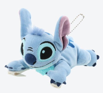 Japan Tokyo Disney Resort Lilo & Stitch Plush Toy Keychain Shoulder Clip