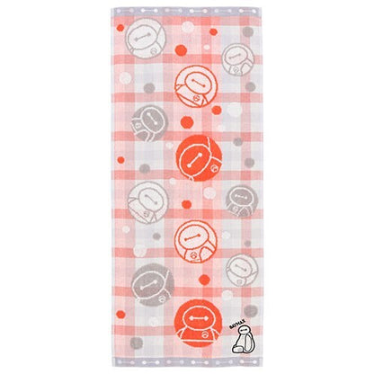 Japan Tokyo Disney Resort Baymax Face towel Plaid