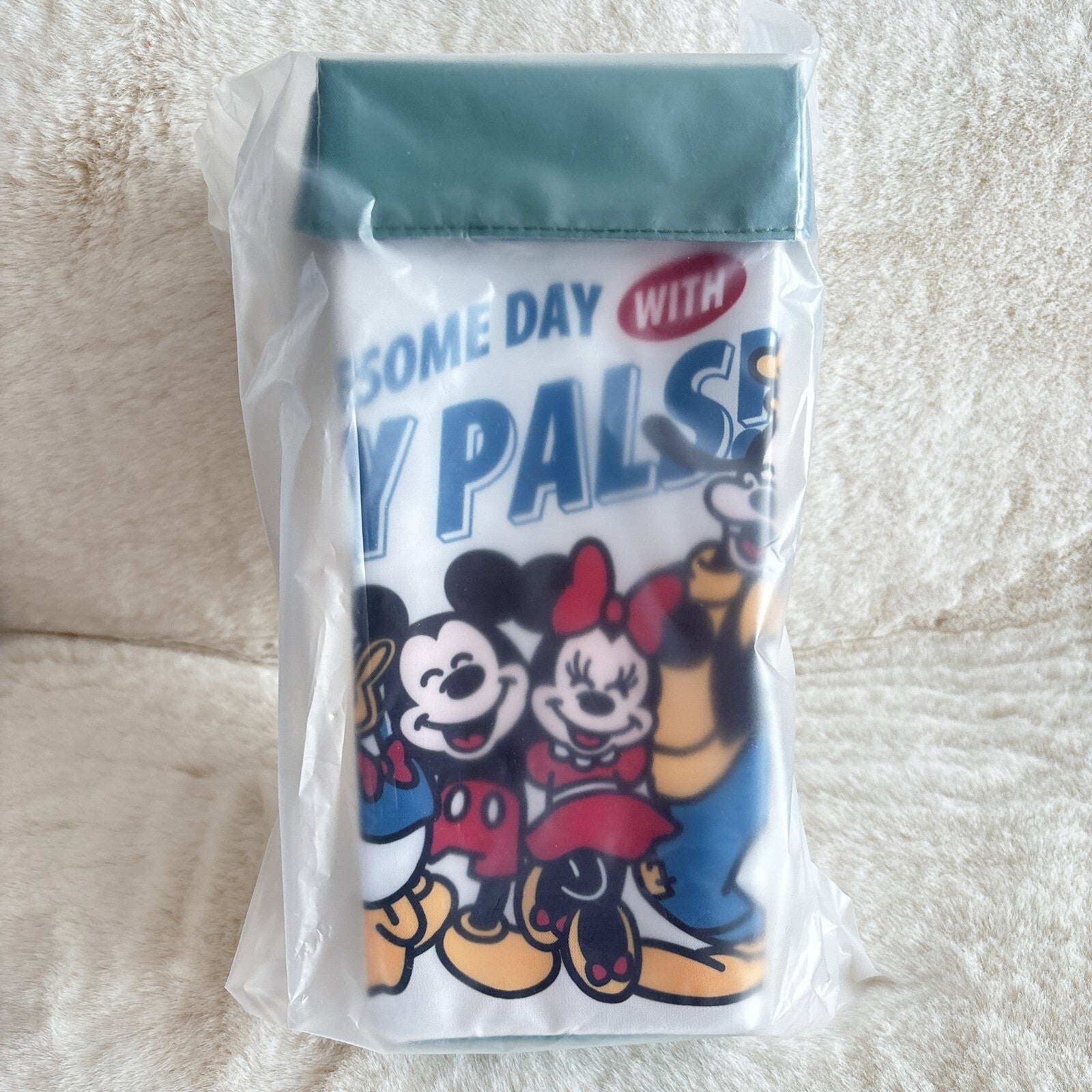 Japan Tokyo Disney Resort  Retro Popcorn case shoulder bag MY PALS !
