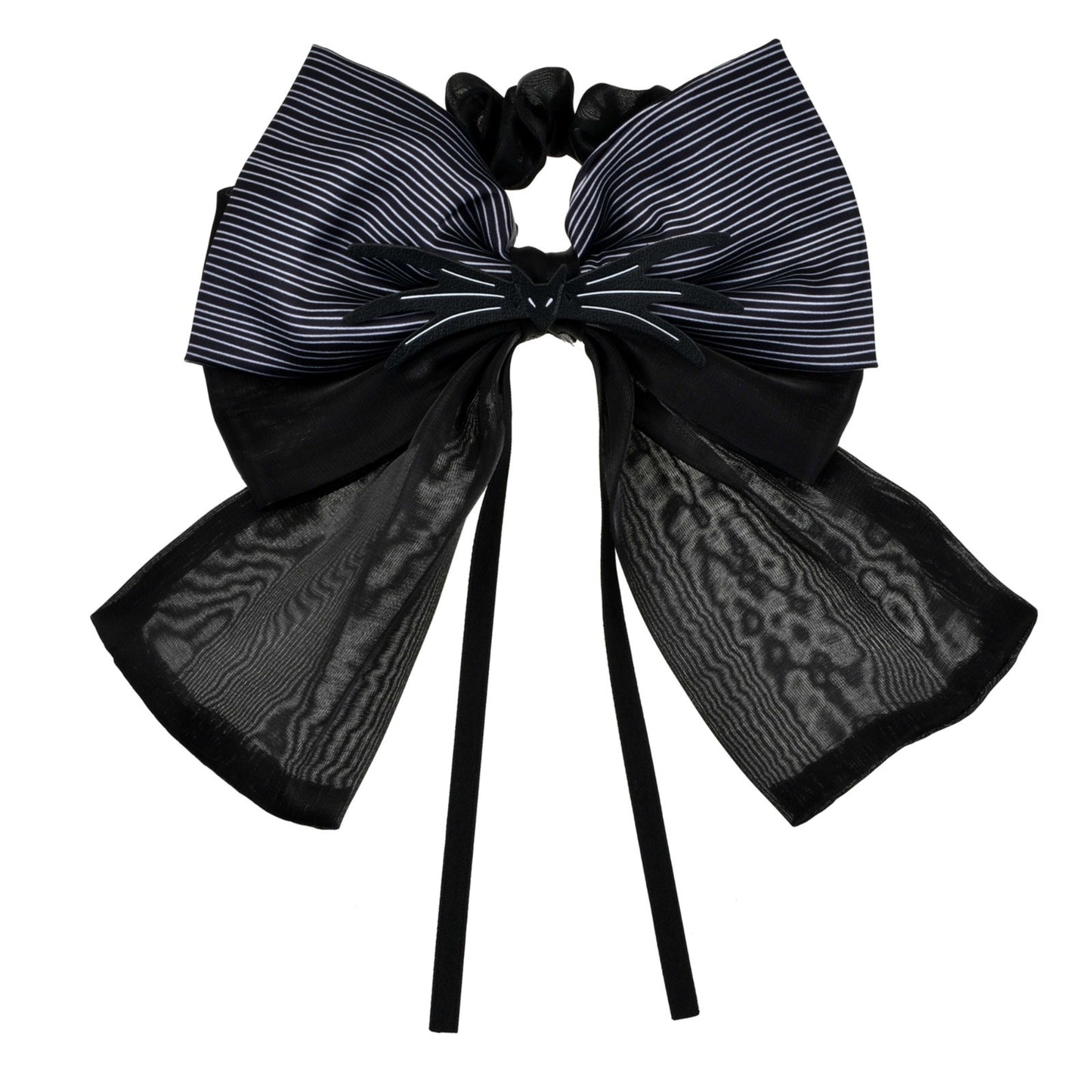 Japan Tokyo Disney Store Jack Big Ribbon Scrunchie Nightmare Before Christmas