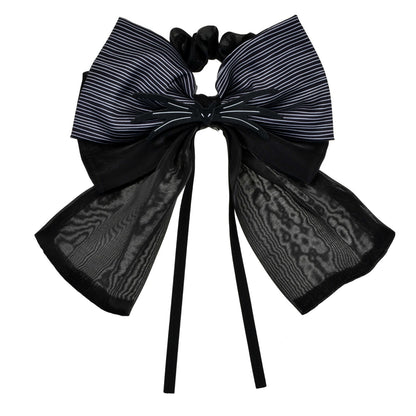 Japan Tokyo Disney Store Jack Big Ribbon Scrunchie Nightmare Before Christmas