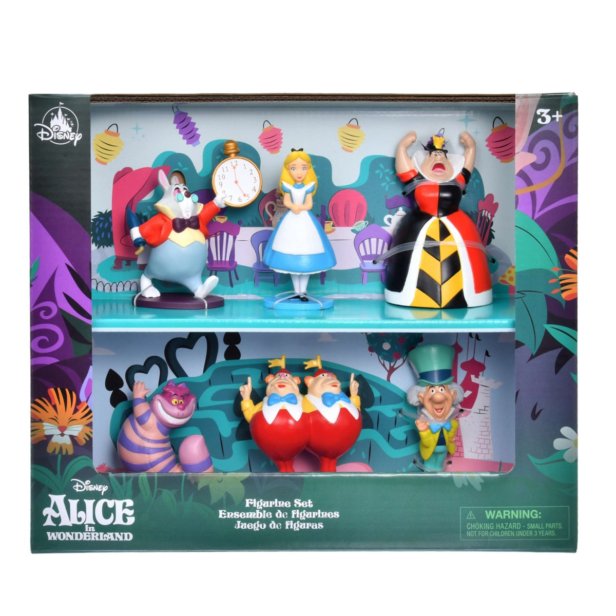 Japan Tokyo Disney Store Alice in Wonderland Figure Set Figurine Set