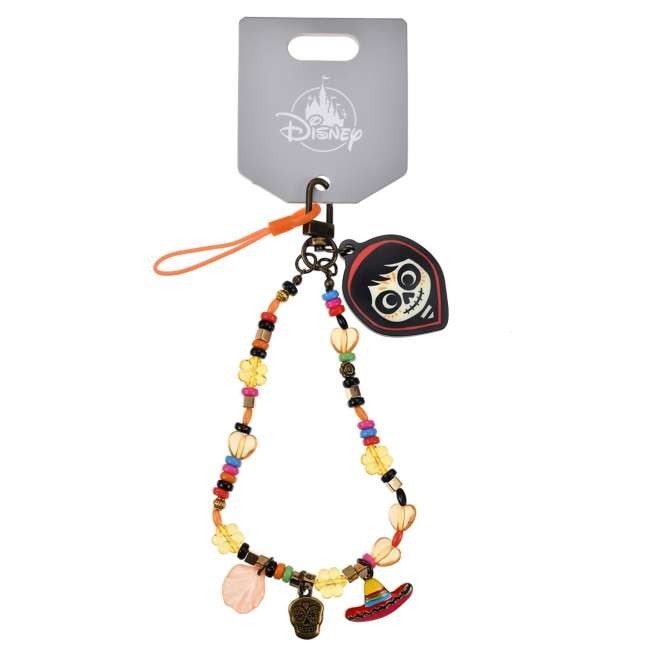 Japan Tokyo Disney Store Miguel Strap Bead Die-Cut Charm Hands-Free Goods Coco