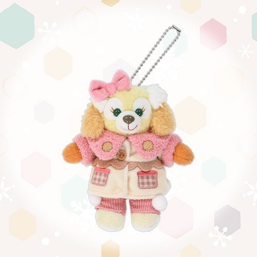 Japan Tokyo Disney Resort Cookie Ann Plush Keychain Badge  Duffy