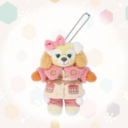 Japan Tokyo Disney Resort Cookie Ann Plush Keychain Badge  Duffy