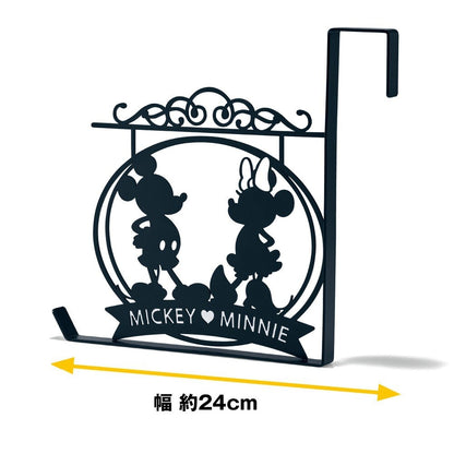 Japan Disney Fantasy Shop Bellemaison Mickey Minnie Iron Door Hook Paper Cutout
