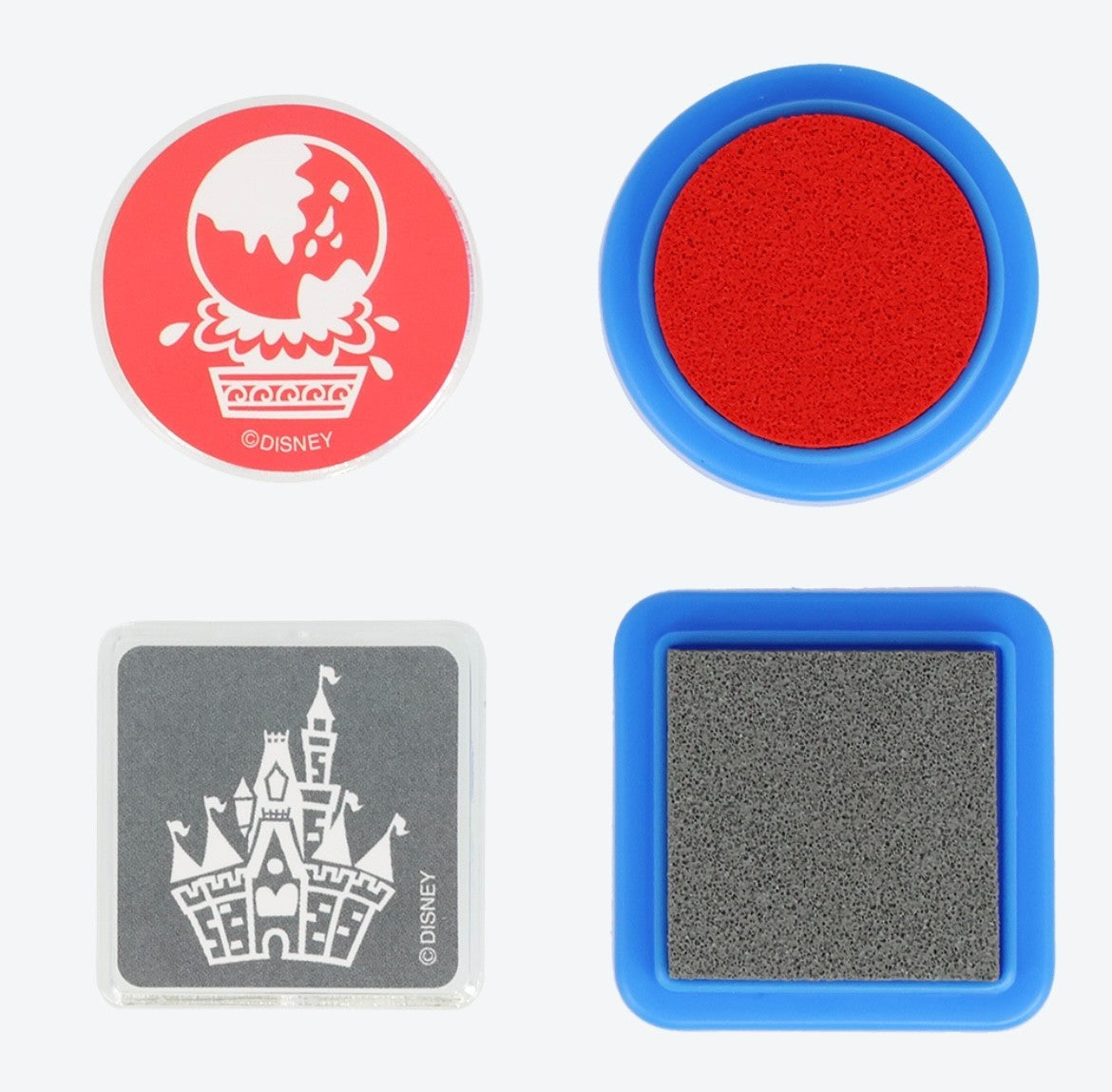 Japan Tokyo Disney Resort Stamps Cinderella Castle Mickey Minnie