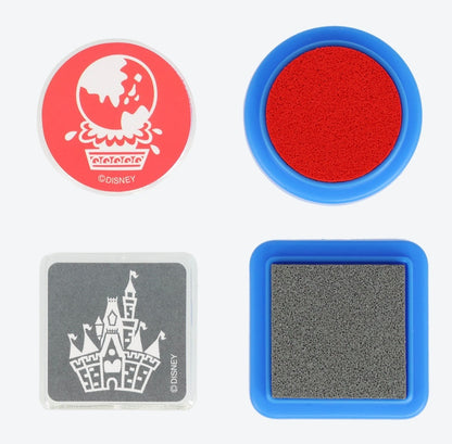 Japan Tokyo Disney Resort Stamps Cinderella Castle Mickey Minnie