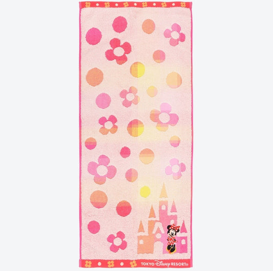 Japan Tokyo Disney Resort Minnie Mouse Face Towel Limited 2026