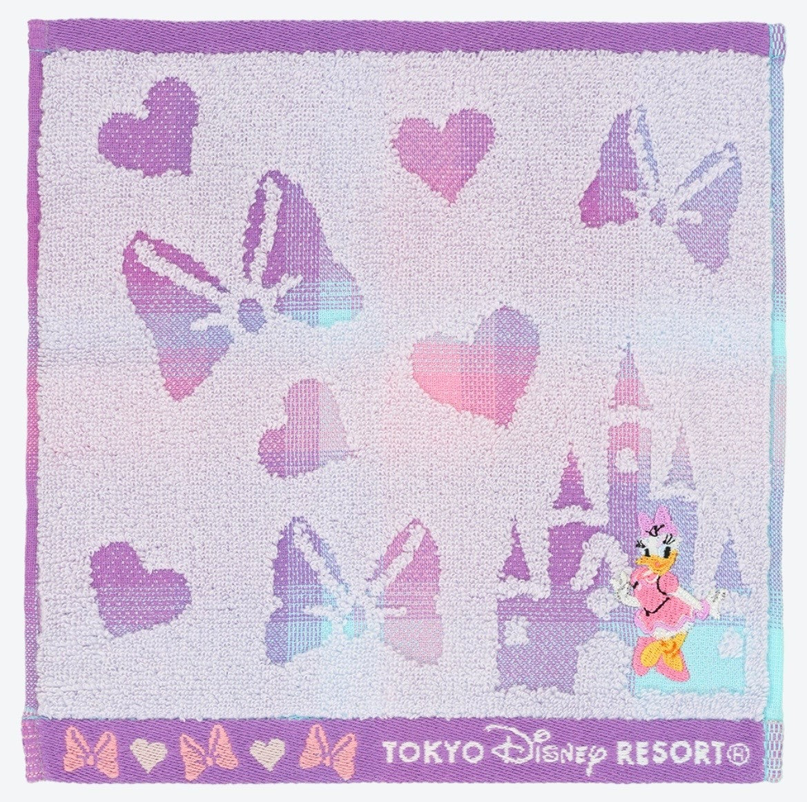 Japan Tokyo Disney Resort Daisy Duck Mini Towel Handkerchief Hand Towel 2026