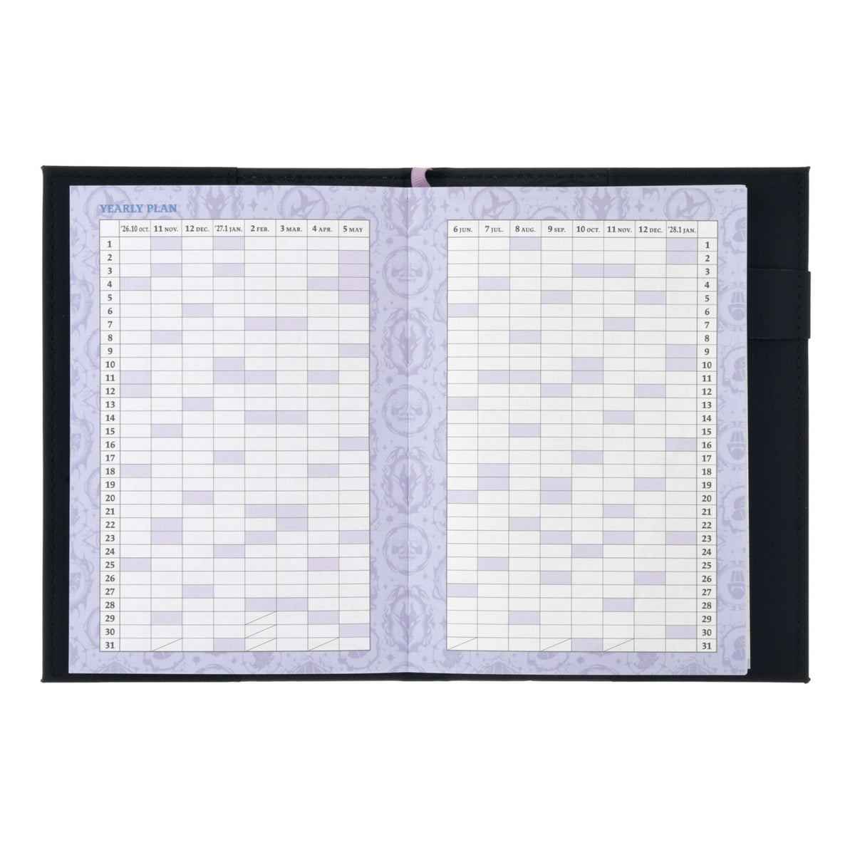 Japan Tokyo Disney Store Villains B6 Planner Schedule Book Diary 2027
