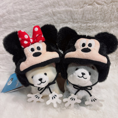 EarsJapan Tokyo Disney Resort Mickey & Minnie Keychain Ears Cap Hat Set of 2