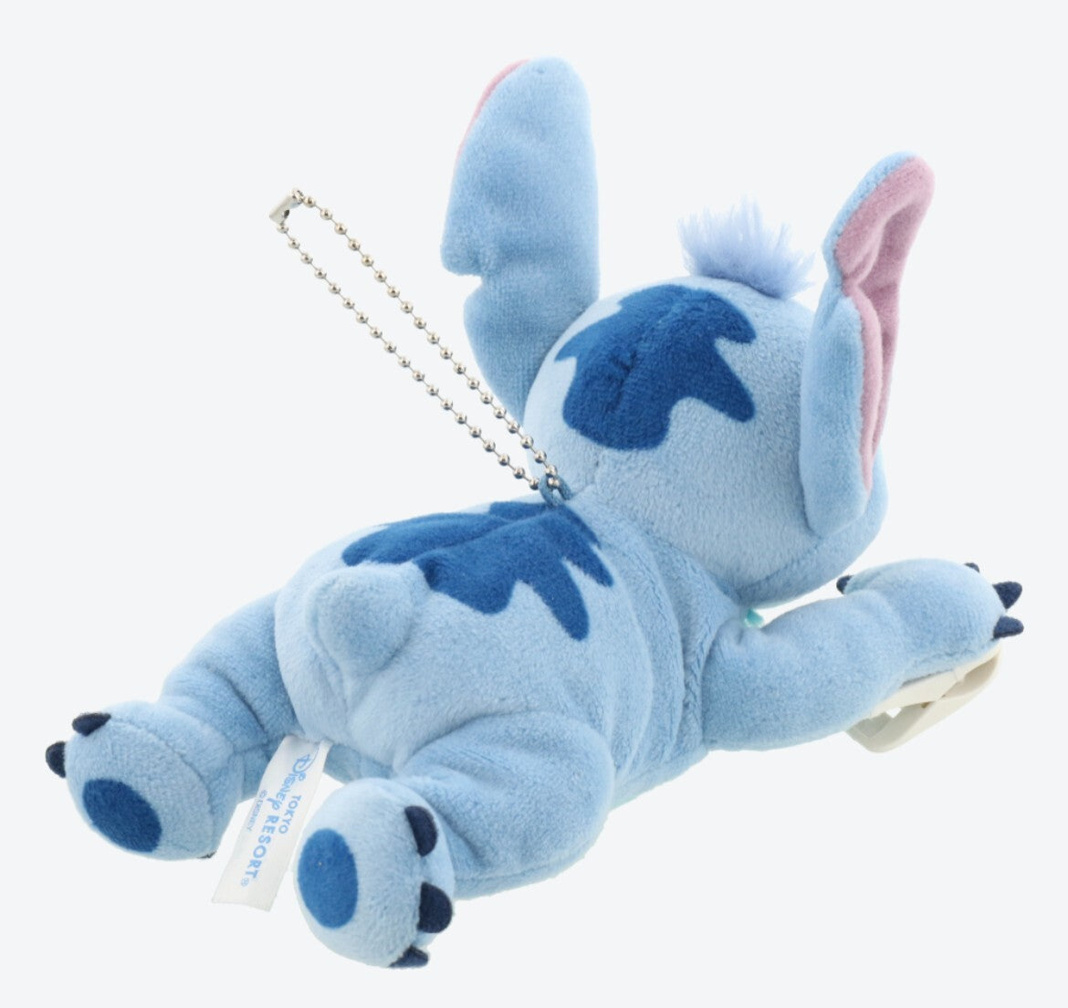 Japan Tokyo Disney Resort Lilo & Stitch Plush Toy Keychain Shoulder Clip