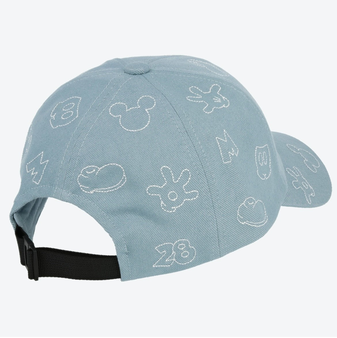 Japan Tokyo Disney Resort Mickey Mouse Cap Blue Ears Hat Denim 2025 Limited