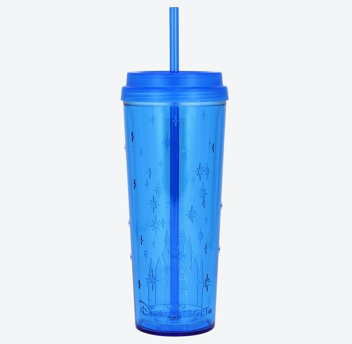 Japan Tokyo Disney Resort Tumbler Cinderella Castle Blue