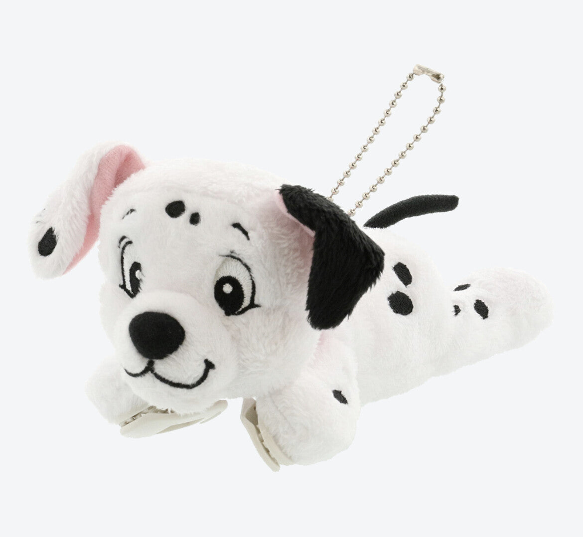 Japan Tokyo Disney Resort 101Dalmatians Plush Toy Keychain Shoulder Clip