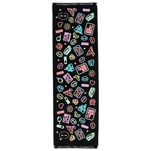 Japan Tokyo Disney Resort Baymax Long Face Towel Summer Cool Off
