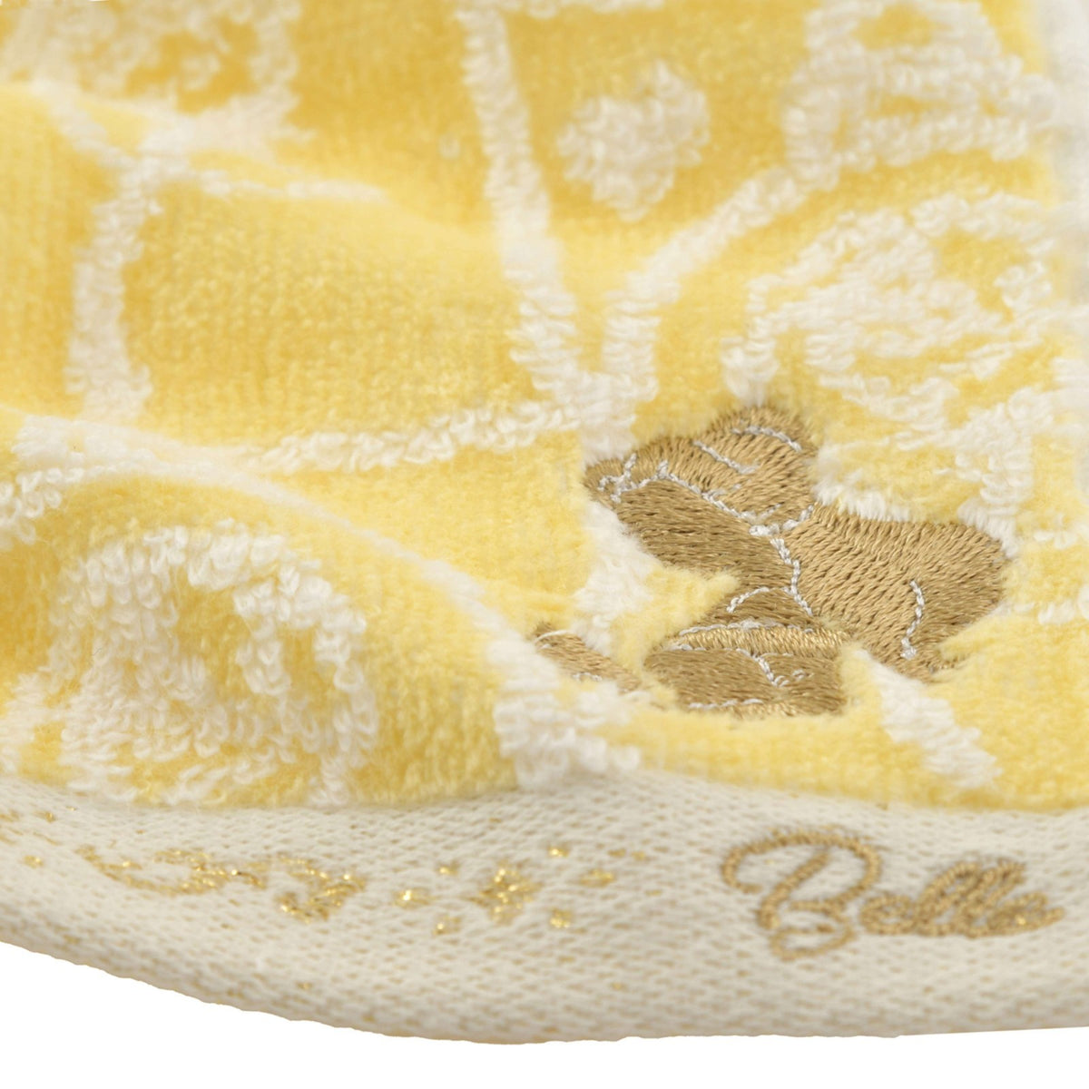 Japan Tokyo Disney Store Belle Mini Towel Motif Princess Beauty and The Beast