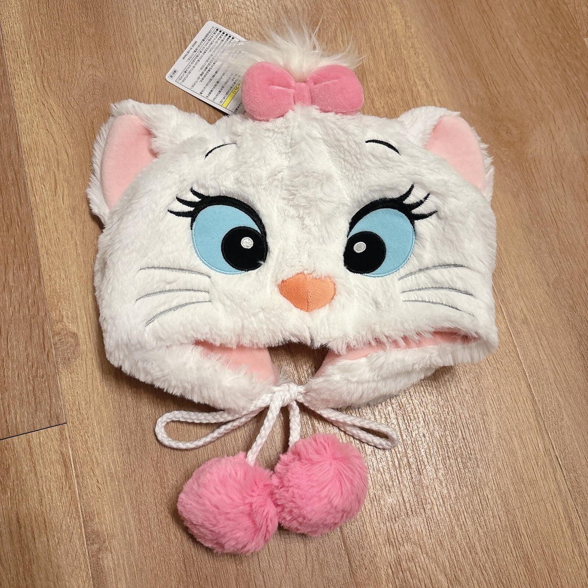 Japan Tokyo Disney Resort Ears Headband Marie limited Fun Cap Hat Fluffy