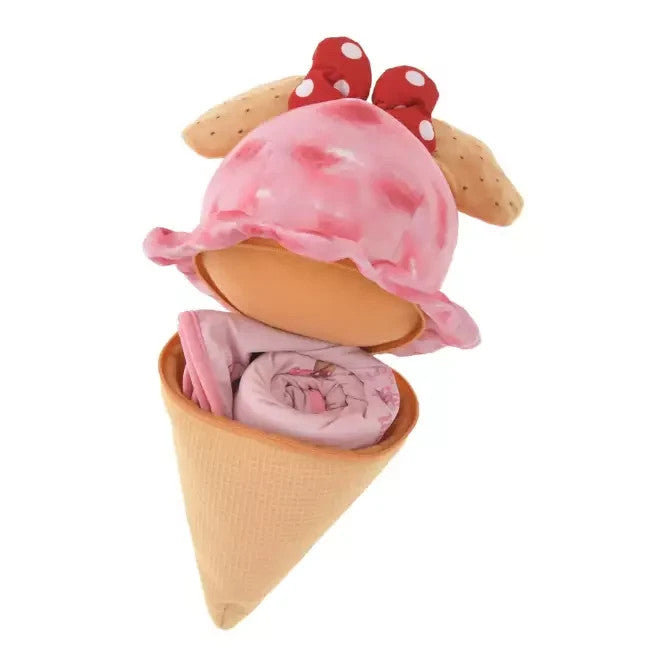 Japan Tokyo Disney Store Minnie Blanket Cooling Touch Case Summer Sweets Cool