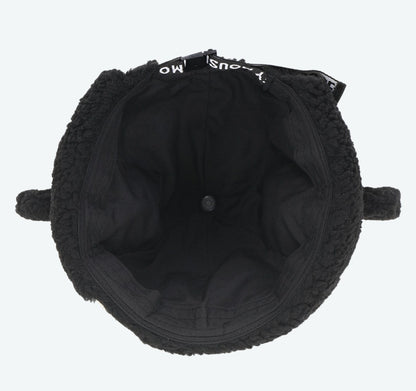 Japan Tokyo Disney Resort Ears & Shoulder Bag Mickey limited Cap Hat Black