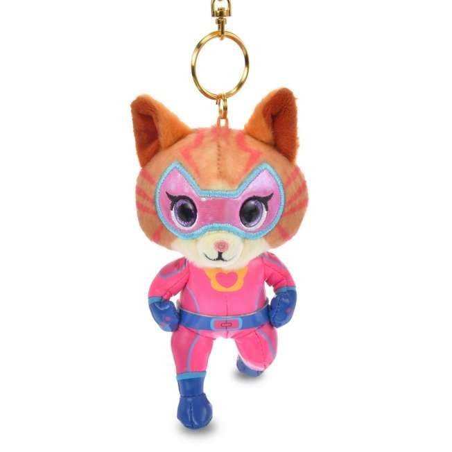 Japan Tokyo Disney Store Genie Plush Toy Keychain SUPER KITTIES