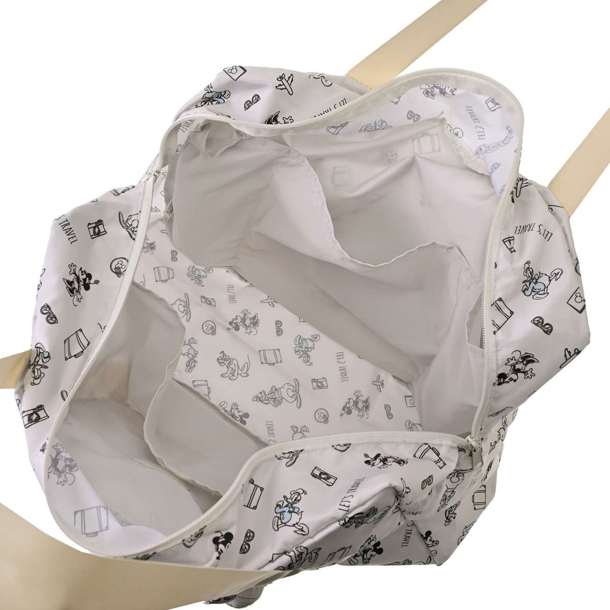 Japan Tokyo Disney Store Mickey Tote Bag Foldable Pocketable Magical Travel