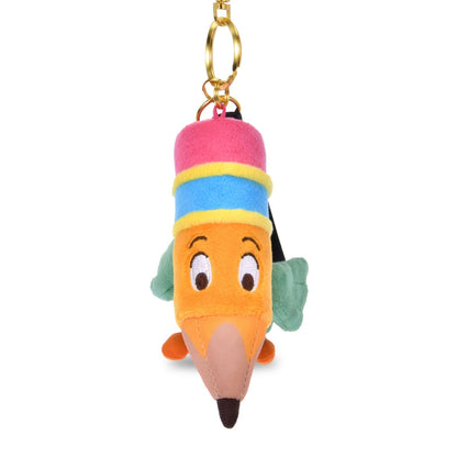 '+Japan Tokyo Disney Store Pencil Bird Plush Toy Keychain Alice in Wonderland