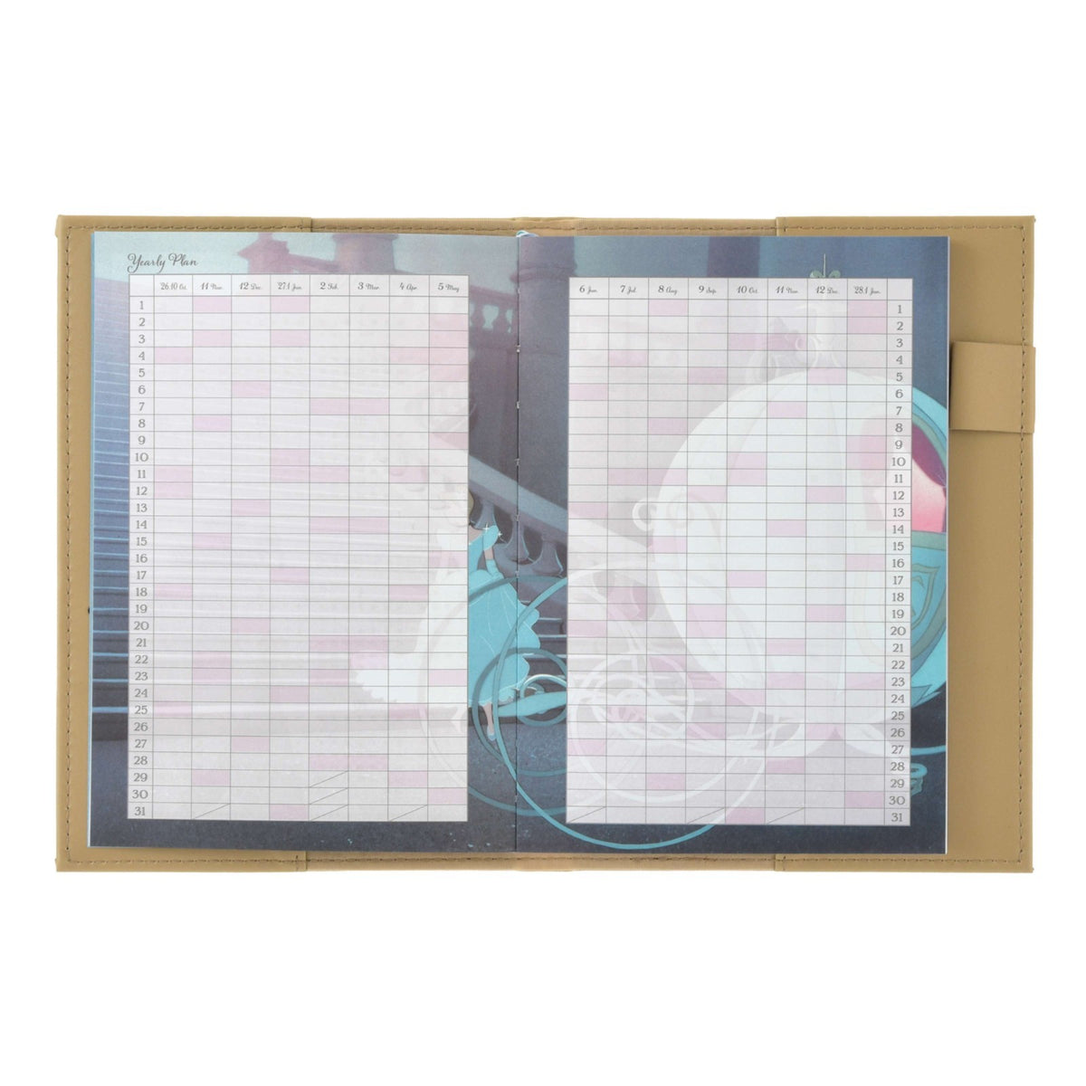 Japan Tokyo Disney Store Cinderella B6 Planner Schedule Book Diary 2027