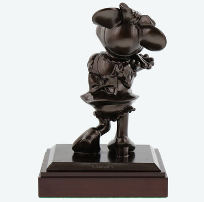 Japan Tokyo Disney Resort Bronze Minnie Mouse Figure