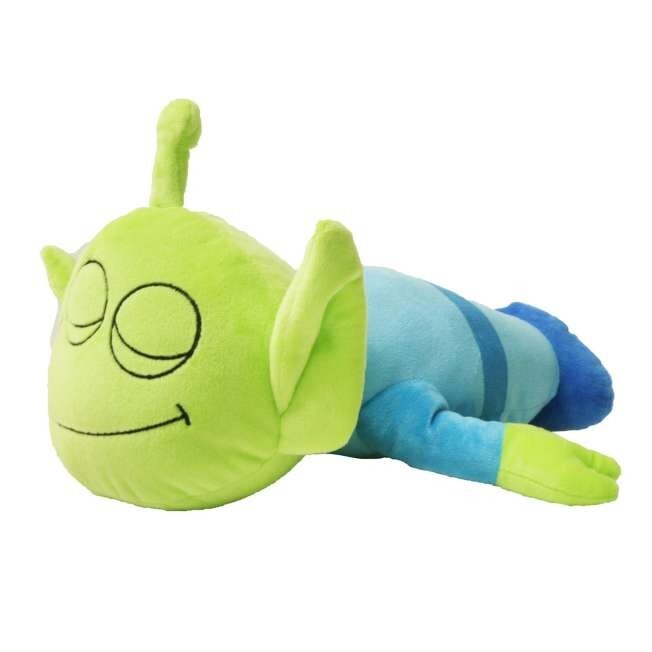 Japan Shop Disney Toy Story Alien Die-Cut Cushion Sleep Green Plush Toy 2025
