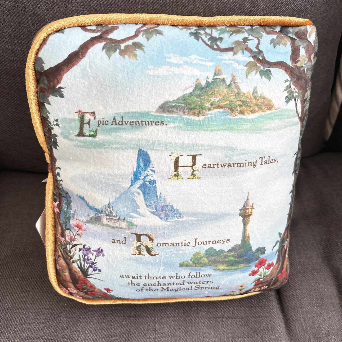 Japan Tokyo Disney Resort Cushion Fantasy Springs Book