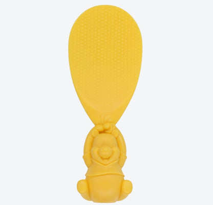 Japan Tokyo Disney Resort Winnie the Pooh Rice scoop Yellow *Self-supporting!
