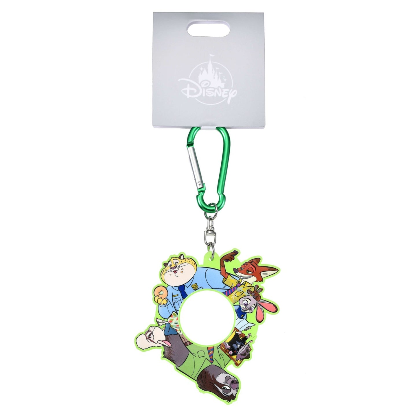 Japan Tokyo Disney Store Zootopia  Water Bottle Holder Carabiner Key Chain Fes