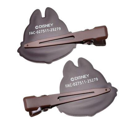 Japan Tokyo Disney Store Chip and Dale Hair Clip Set Valentine's Chocolate