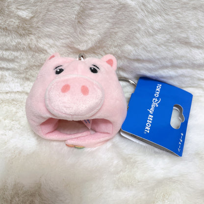 Japan Tokyo Disney Resort Toy story Ham Keychain fan cap nuiMOs