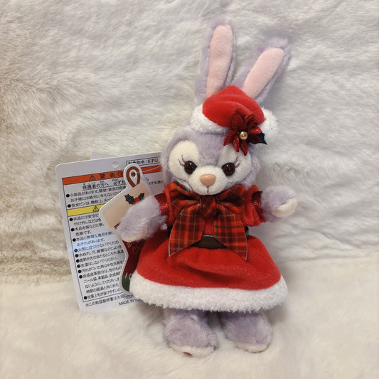 Japan Tokyo Disney Resort Duffy Plush Toy Badge StellaLou 2024 Christmas