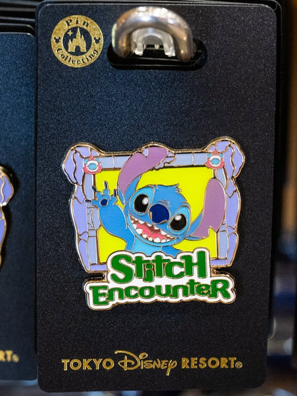 Japan Tokyo Disney Resort Pin badge Lilo & Stitch Encounter
