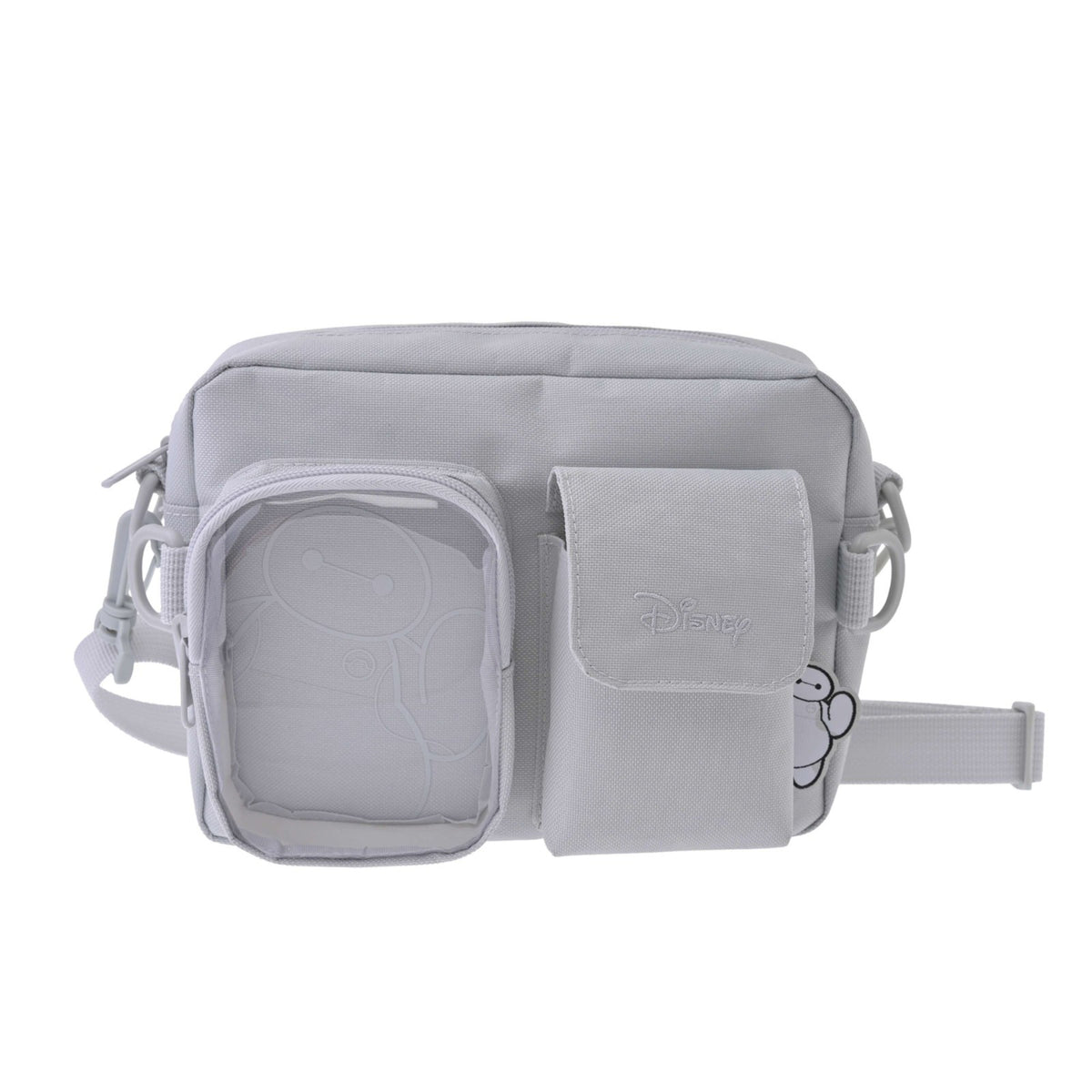 Japan Tokyo Disney Store Baymax Shoulder Bag with Clear Window Casual Bag